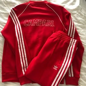 Custom Campari Adidas Track Suit